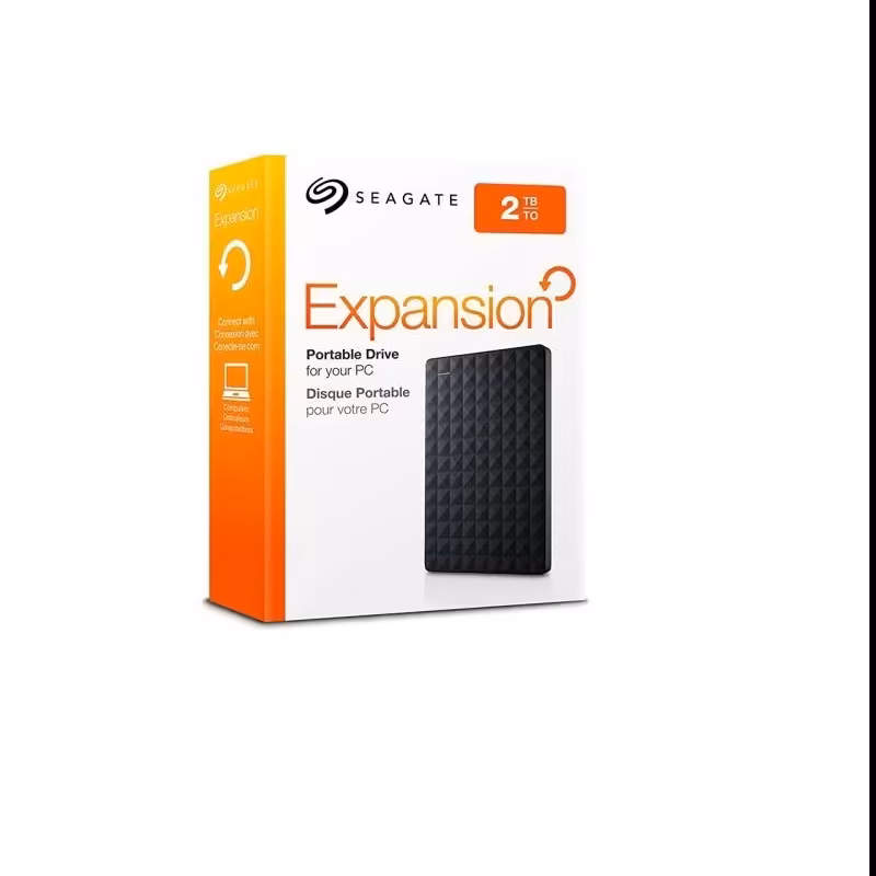 هارد اکسترنال سیگیت ظرفیت  2 ترابایت گارانتی طلایی به نام خریدار بمدت یکسال