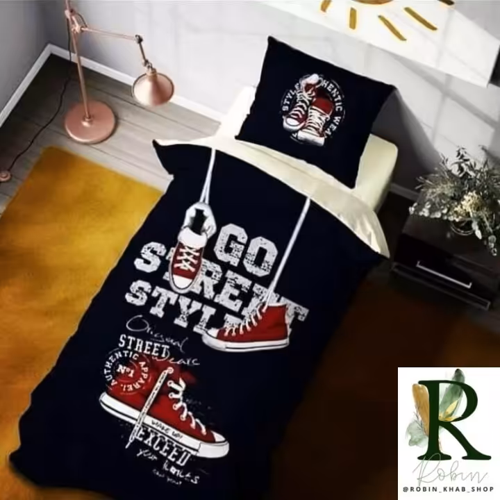 روتختی تکنفره سه بعدی پنج تکه ترک طرح آل استار 