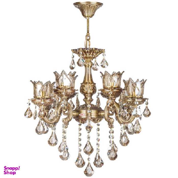 لوستر هشت شعله چشمه نور کد S3559.4-4-A