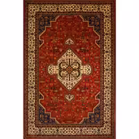 گبه ماشینی افرند زمینه گلبهی کد 719 (شش متری)