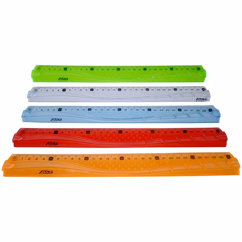 خط کش ژله ای نشکن 30 سانت