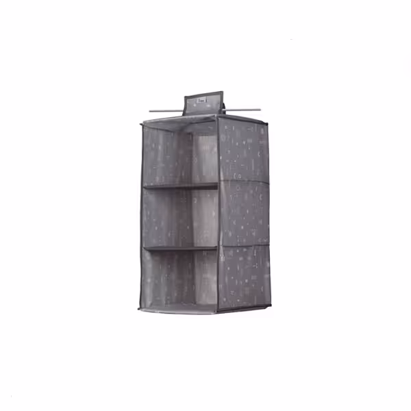 آویز طبقاتی 3 هومتکس هندسی طوسی