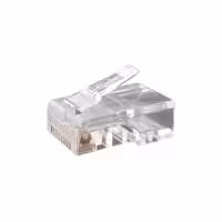 کانکتور شبکه Rj45 CAT6 وی نت Vnet Cat6A STP Connector-100PCS