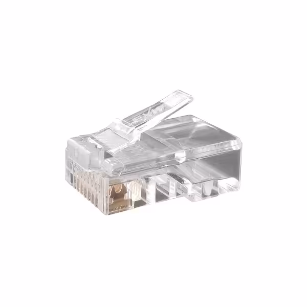 کانکتور شبکه Rj45 CAT6 وی نت Vnet Cat6A STP Connector-100PCS