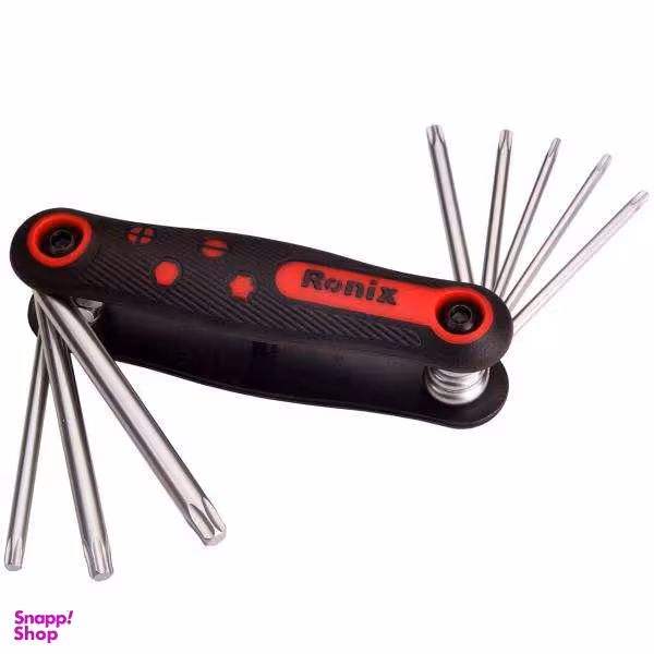 مجموعه 8 عددی آچار آلن ستاره ای رونیکس مدل NIX-2021