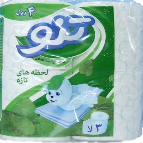 دستمال تنو 4رول معطر