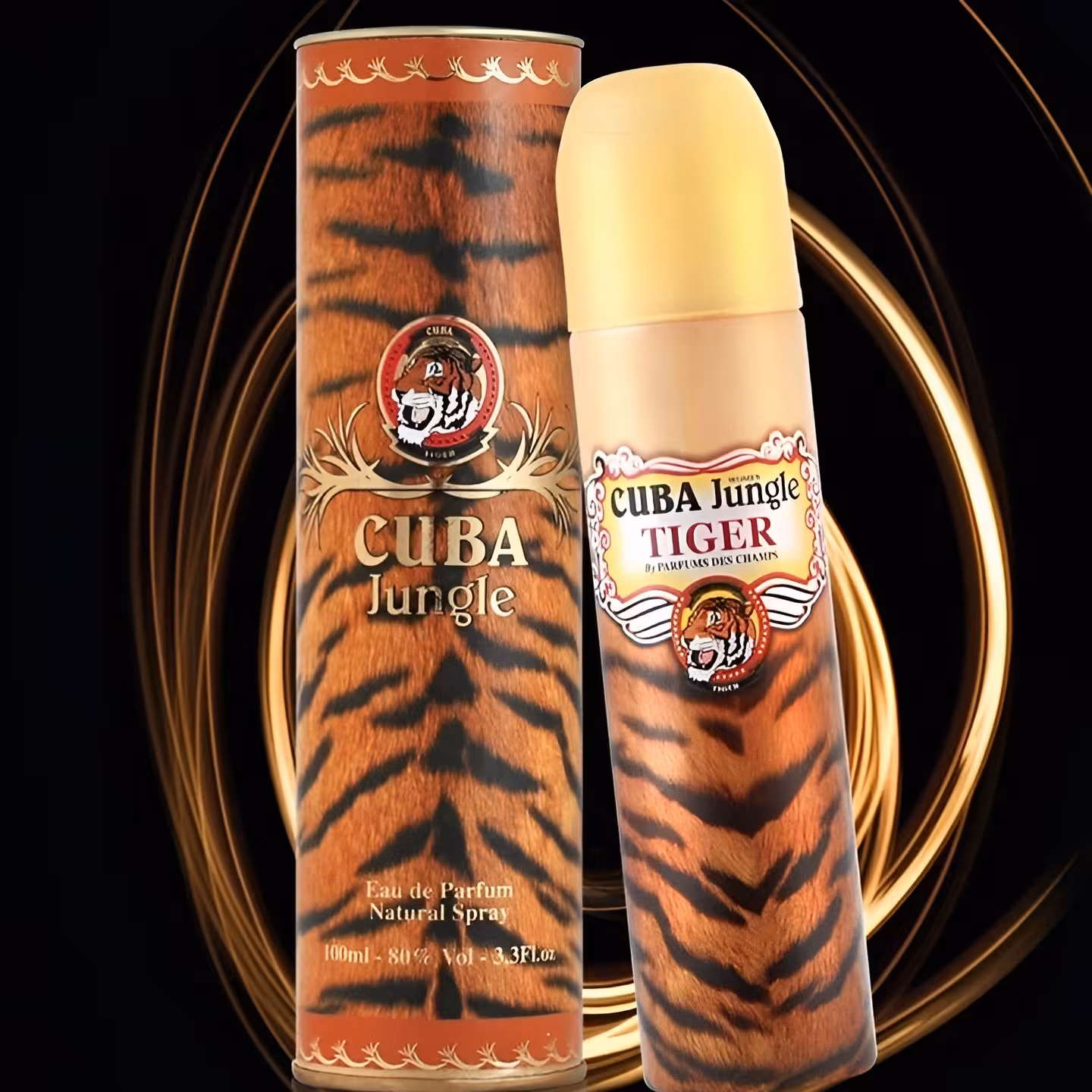 ادکلن زنانه CUBAمدل  Jungle Tiger با رایحه لویست بل 
