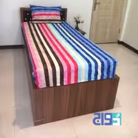 روتختی کشدار تک نفره پیام(رنگ آبی صورتی)