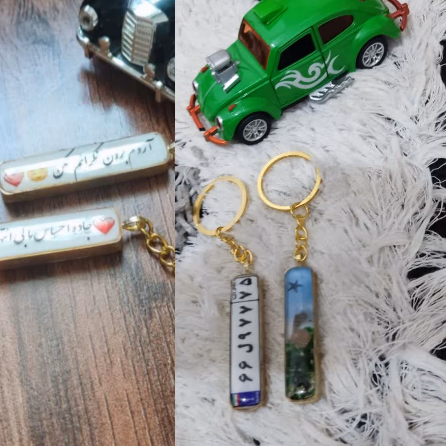 جا سوئیچی پلاک خودرو  هدیه خاص ماشین بازا