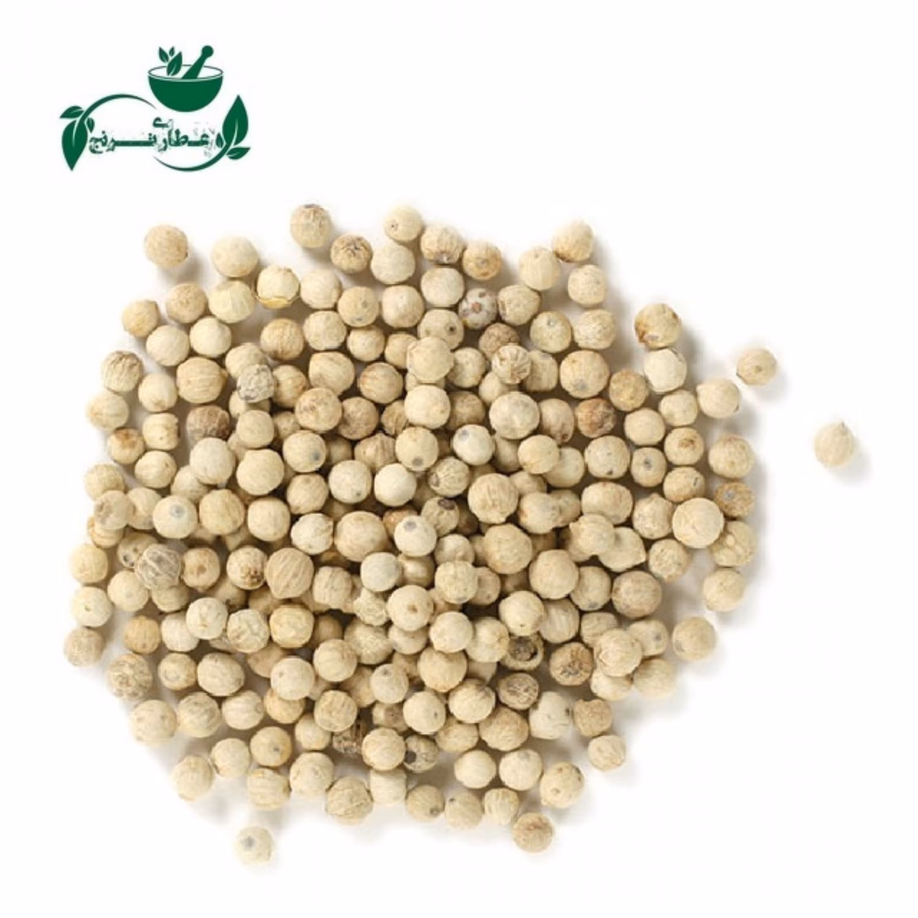 فلفل سفید عطاری ترنج در بسته بندی های 50 گرمی به بالا