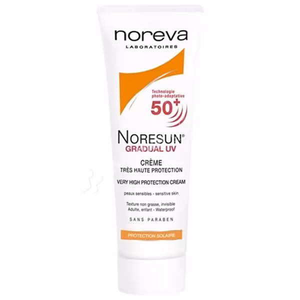 کرم ضد آفتاب نوروا سری Noresun مدل Gradual UV SPF50 حجم 40 میلی لیتر