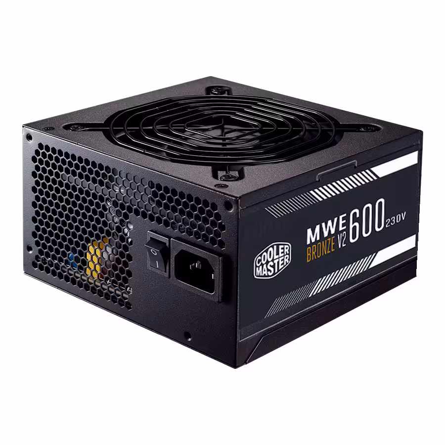 قیمت و خرید پاور کامپیوتر 600 وات کولرمستر مدل MWE Bronze 600-V2 | یاس ارتباط