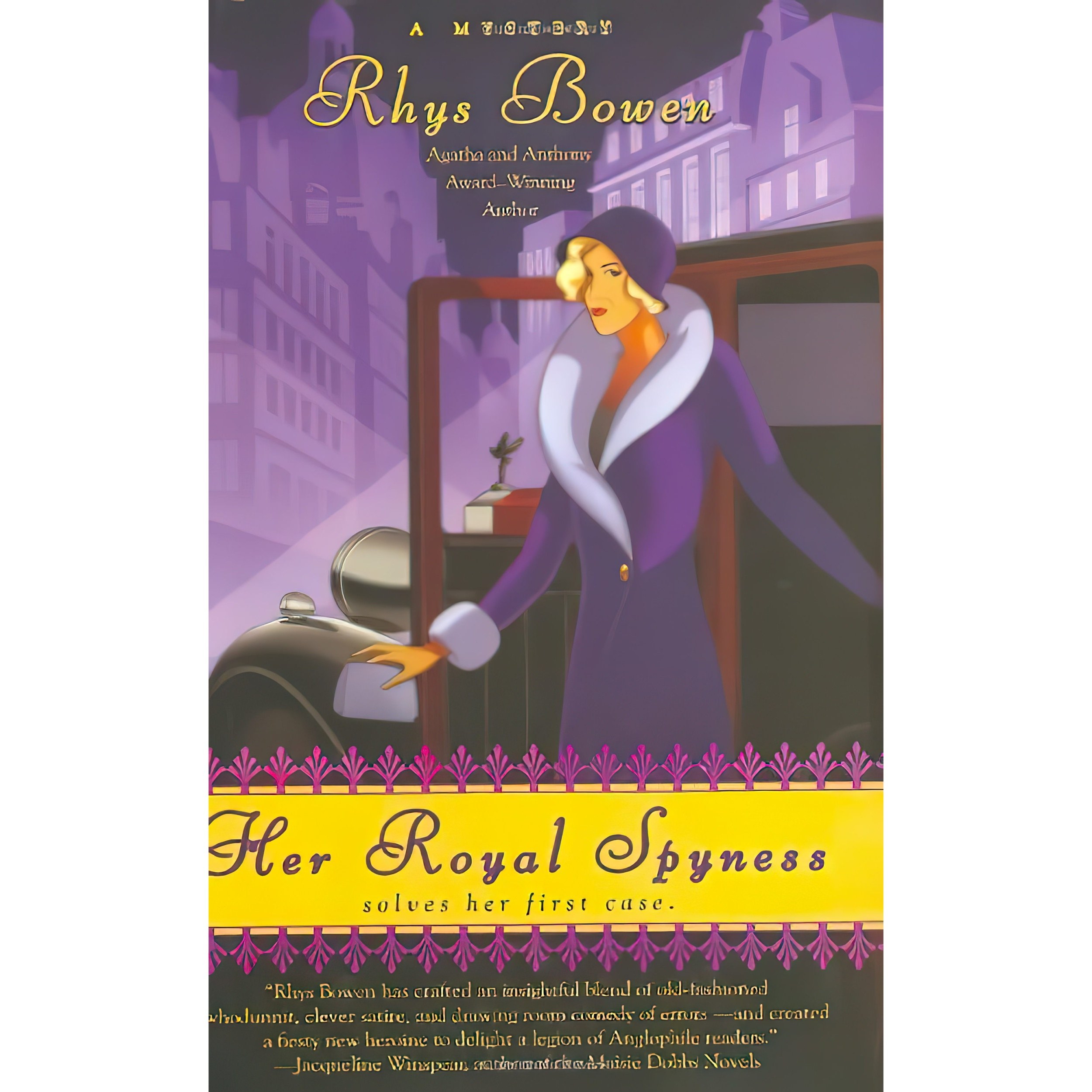 کتاب زبان اصلی Her Royal Spyness اثر Rhys Bowen انتشارات Berkley Hardcover