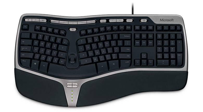 کیبورد مایکروسافت مدل Natural Ergonomic 4000