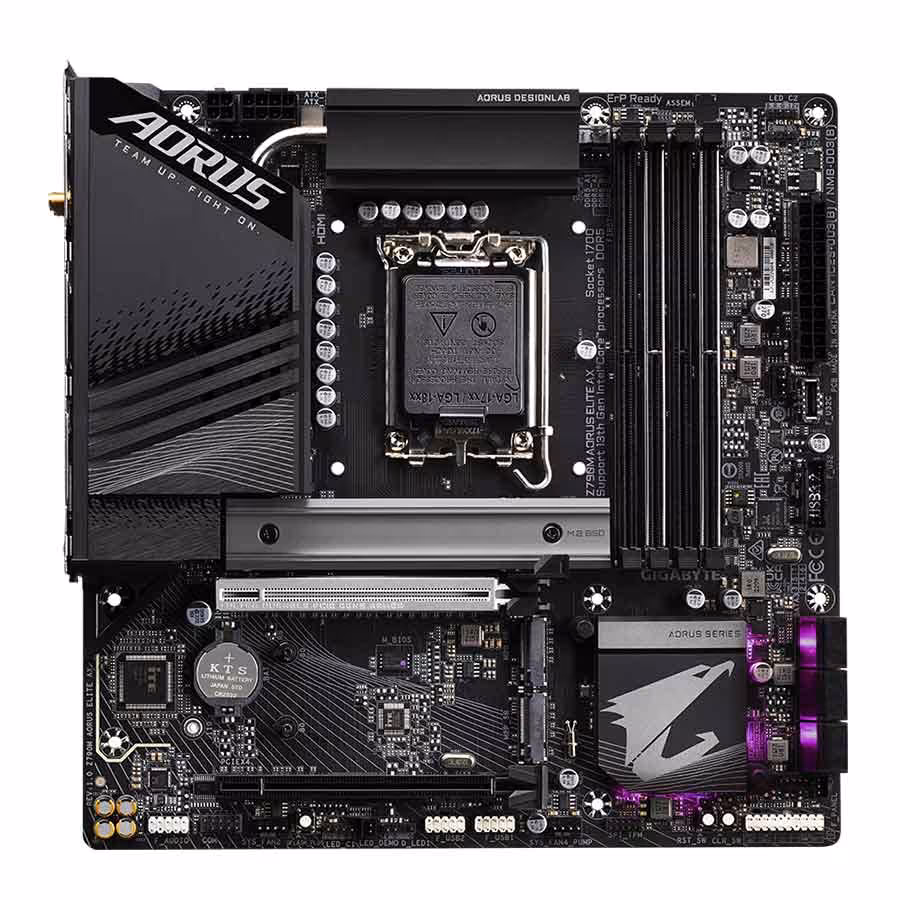 قیمت و خرید مادربرد گیگابایت مدل Z790M AORUS ELITE AX DDR5 | یاس ارتباط