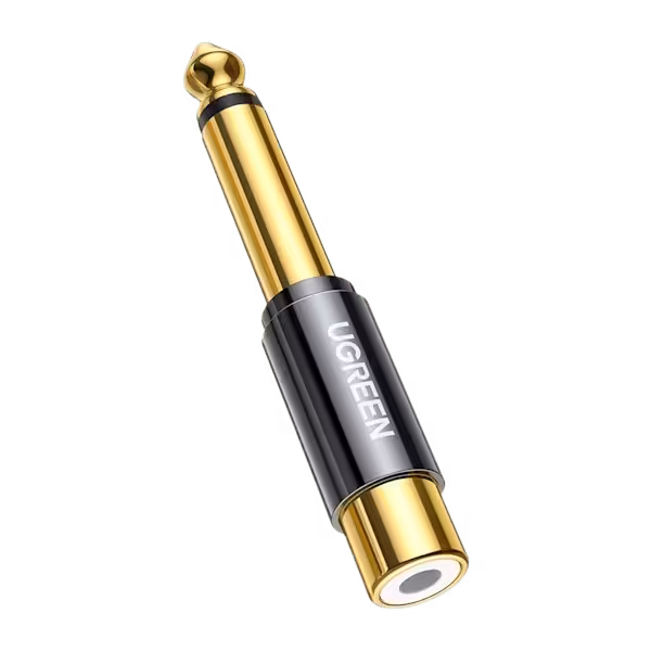 تبدیل جک 6.5 میلی‌ متری به RCA یوگرین مدل AV169 کد 80731