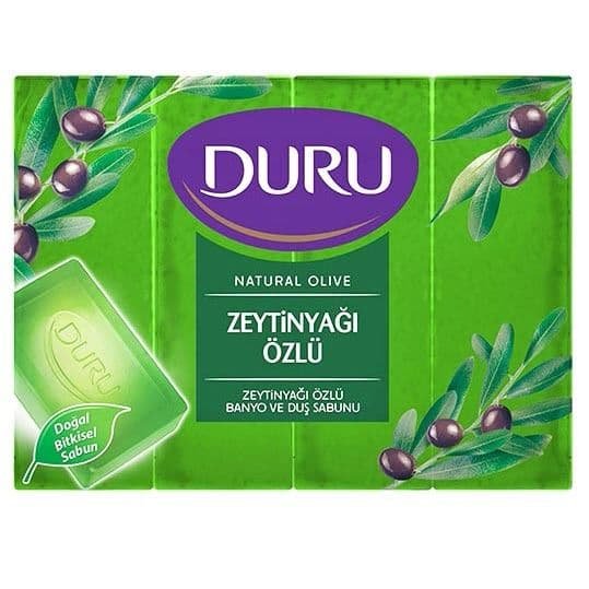 صابون حمام دورو حاوی روغن زیتون بسته 4 عددی