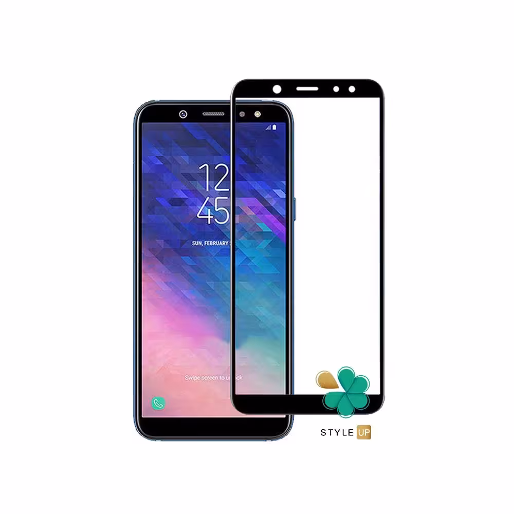 گلس گوشی تمام صفحه OG مناسب سامسونگ Galaxy A6 plus 2018