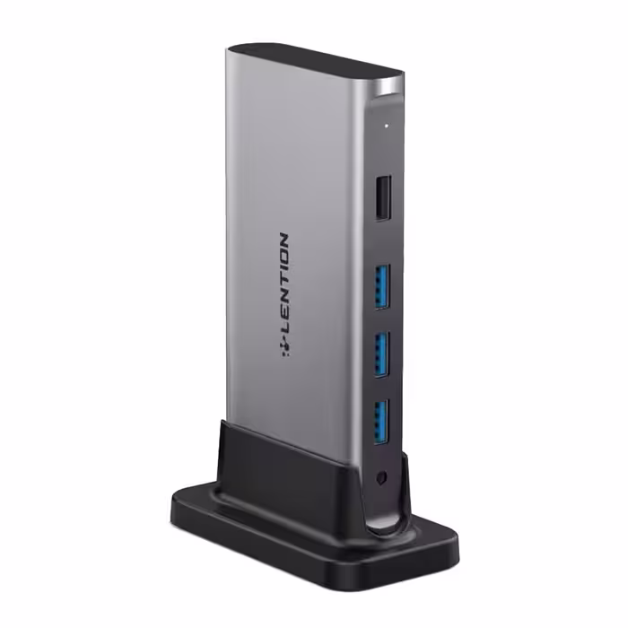 قیمت و خرید هاب و داک استیشن USB-C نه پورت لنشن مدل CB-D53s | یاس ارتباط
