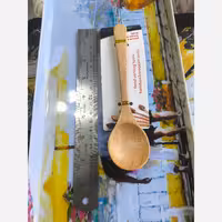 قاشق غذاخوری چوبی بامبو