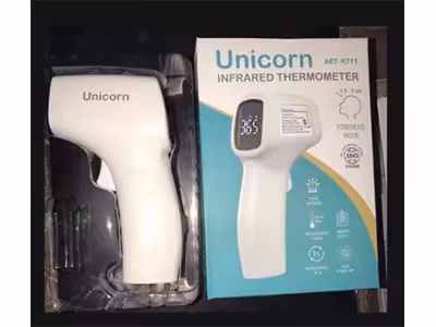 تب سنج دیجیتالی پیشانی غیر تماسی unicorn تحت لیسانس آلمان با گارانتی و تخفیف آفکادویی