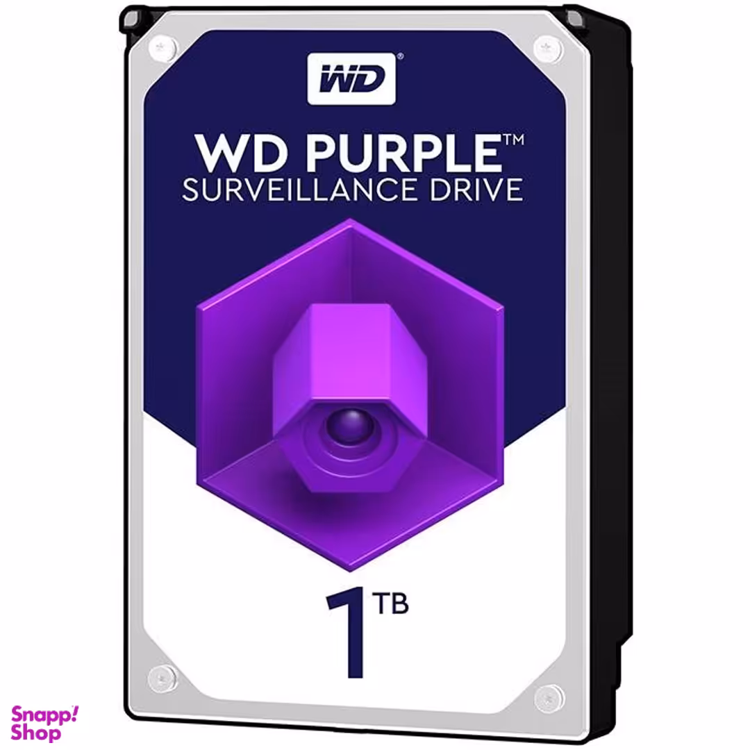 هارددیسک اینترنال وسترن دیجیتال (WD) مدل Purple WD10PURX ظرفیت 1TB