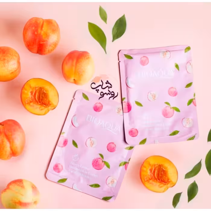 ماسک ورقه ای هلو بیواکوا حجم 25 گرم 