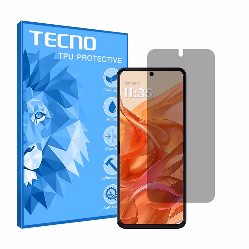 گلس موتورولا Razr 50 مدل هیدروژلی پرایوسی برند تکنو کد S