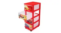 دراور چهار طبقه کرور (CURVER) مدل CARS