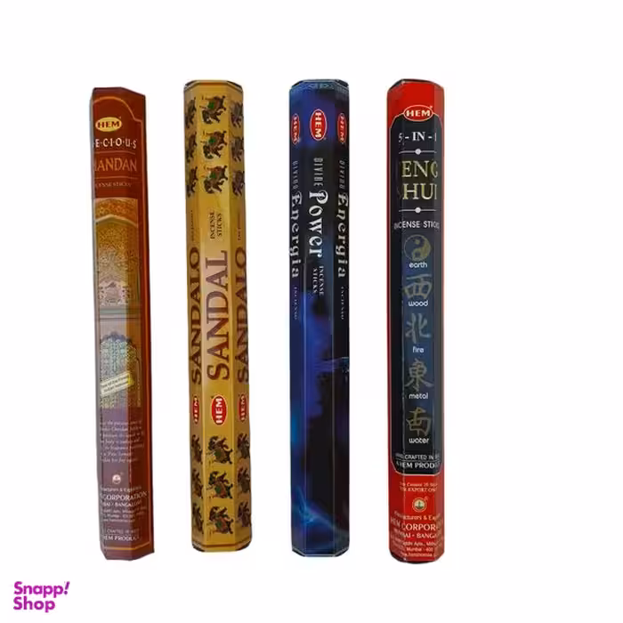 عود هم مدل آرامش مجموعه 4 عددی