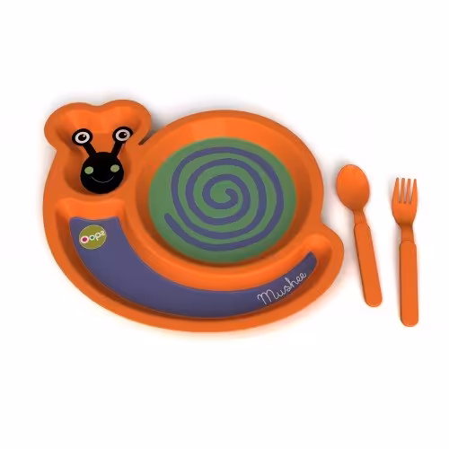 ظرف غذای کودک طرح حلزون oops کد4000513