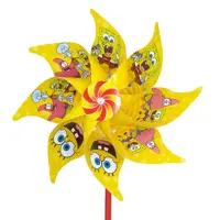 فرفره گلاسه طرح باب اسفنجی (10عددی)