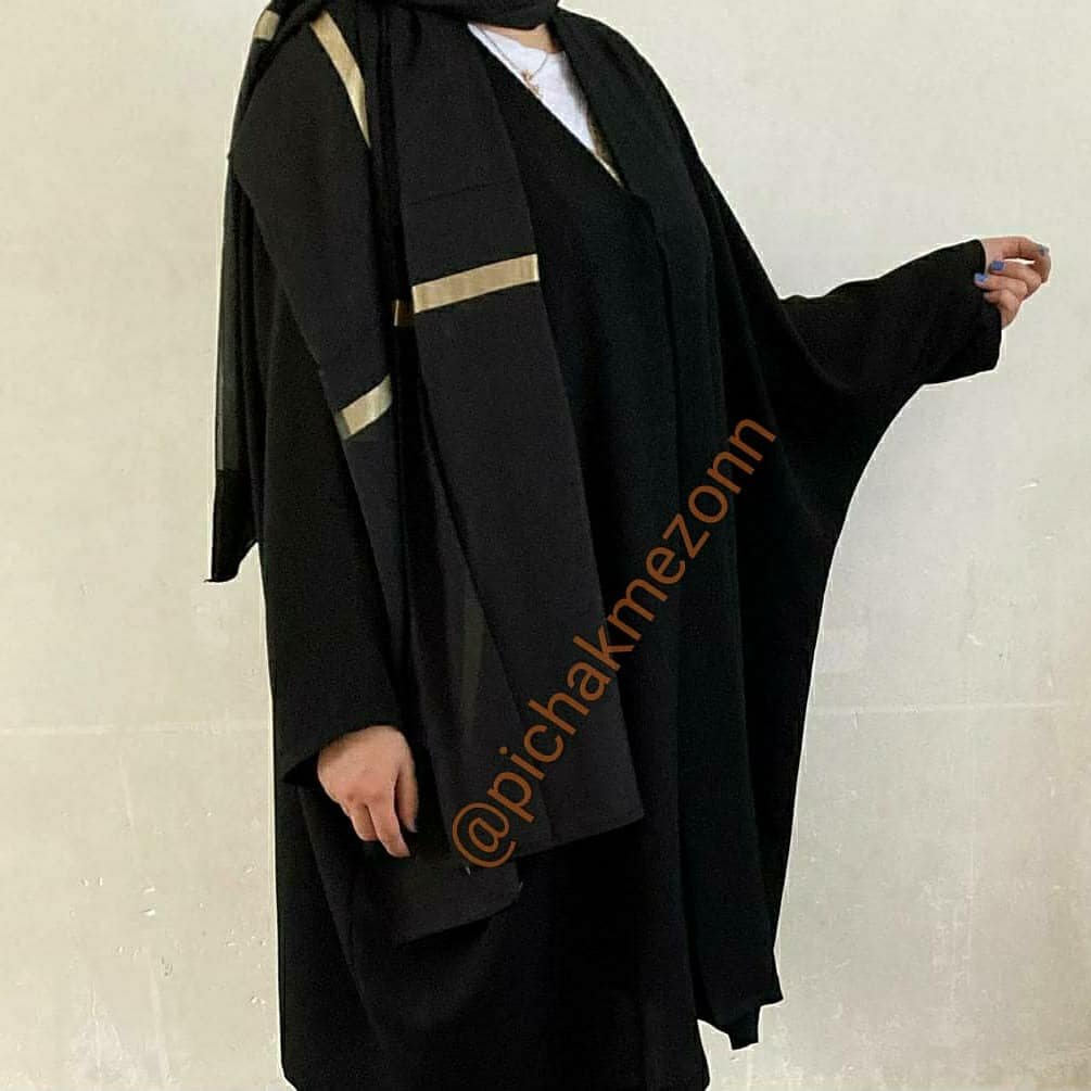 مانتو عبایی جنس کریشه درجه 1