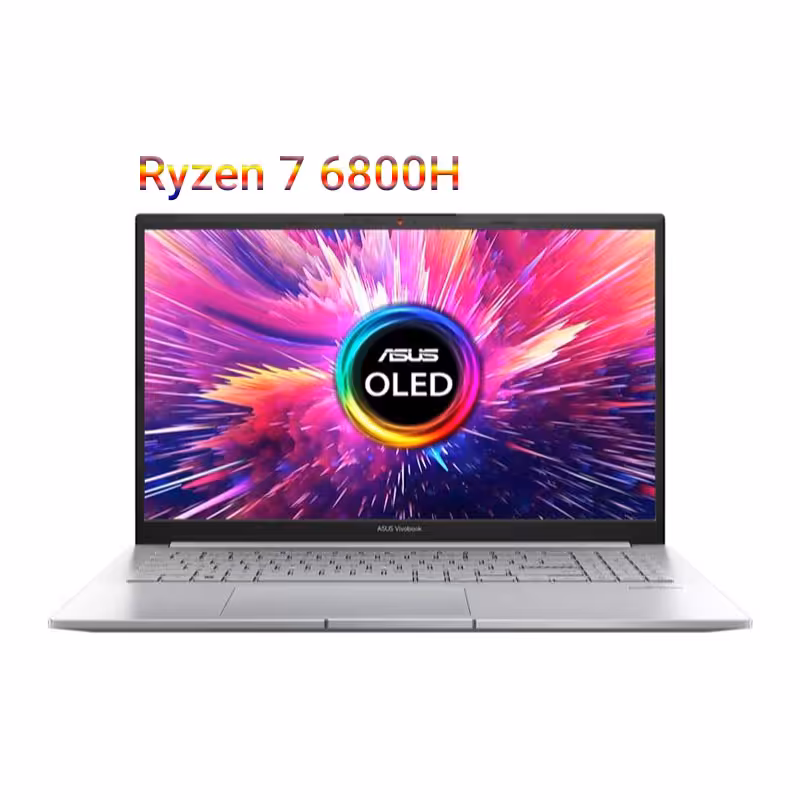 لپ تاپ ایسوس ویووبوک پرو 15X مدل ASUS Vivobook Pro 15X M6501R R7 6800H RTX3060 120W OLED 2.8K 120Hz USB4 2022