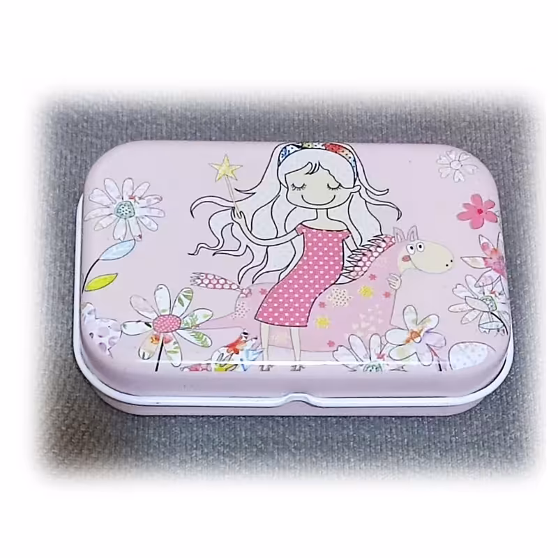 جعبه فلزی دکوری طرحدار