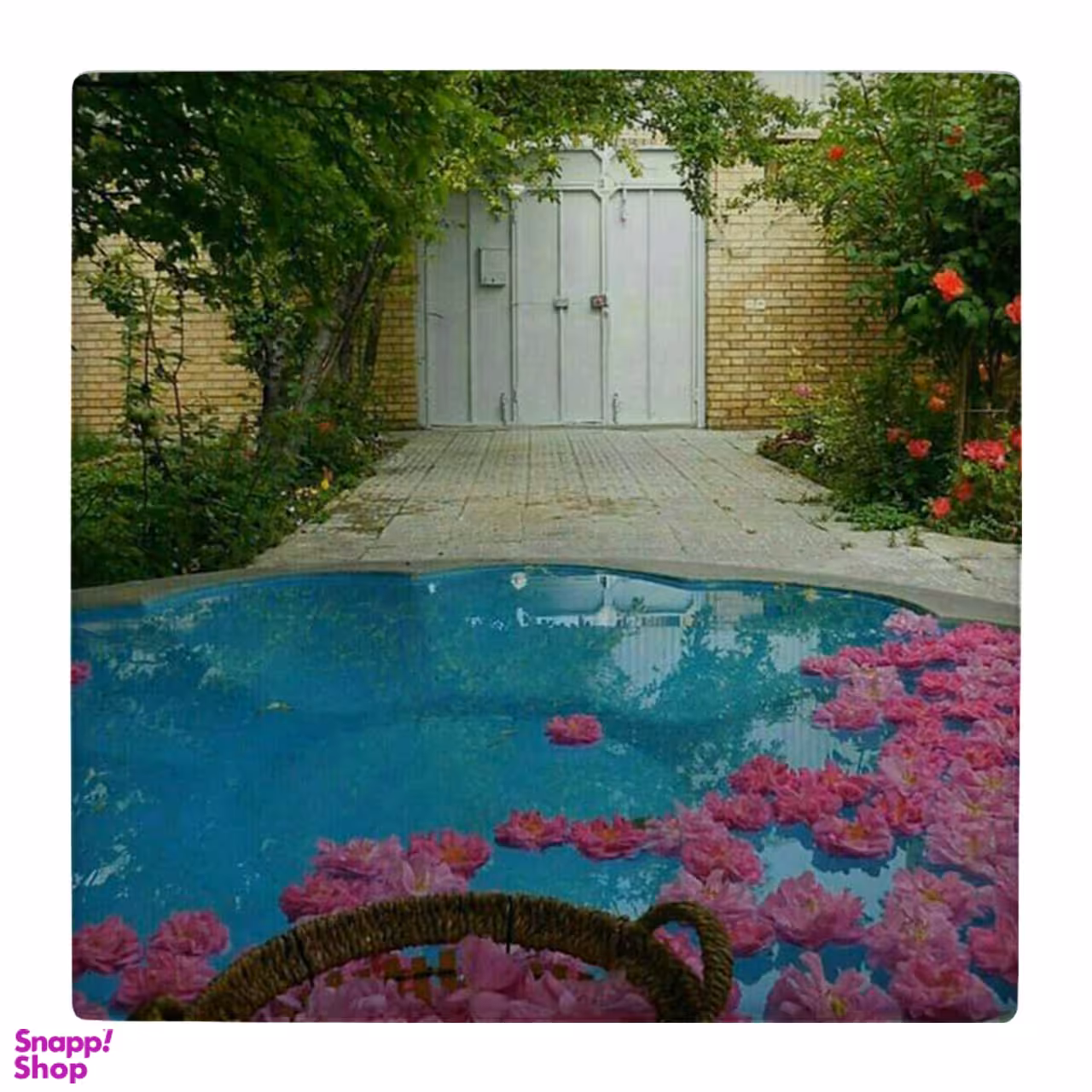 زیر لیوانی طرح حوض و حیاط ایرانی کد 4861251_3798