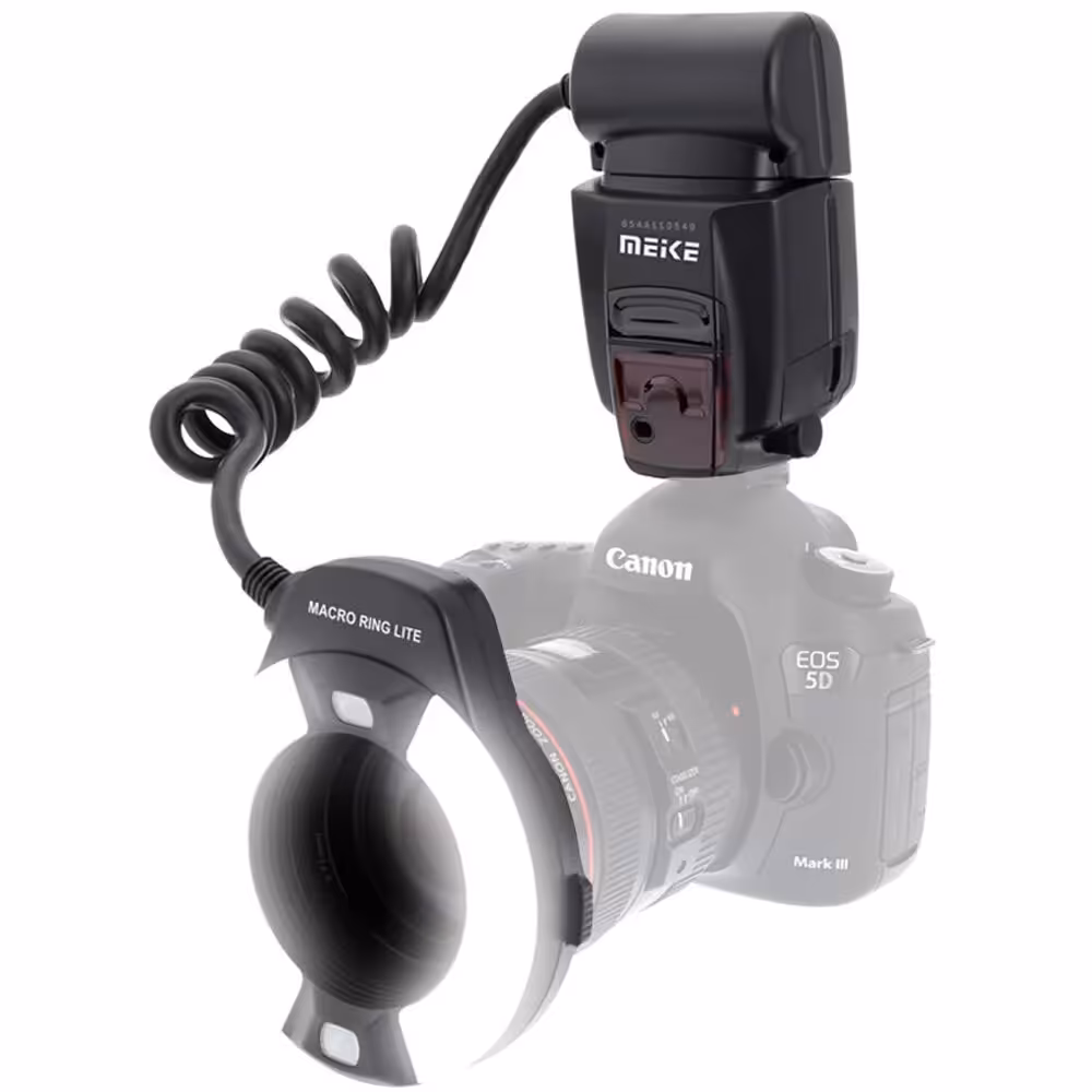 رینگ فلاش میک Meike MK-14EXT TTL Macro Ring Flash for Canon