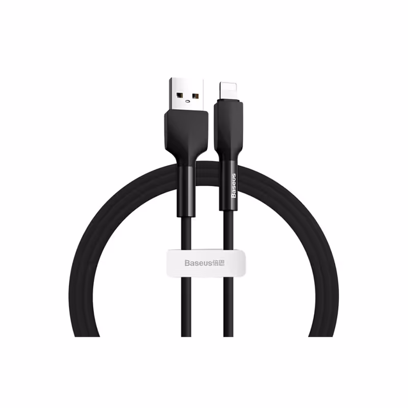 قیمت کابل شارژ سیلیکونی لایتنینگ باسئوس CALGJ-001 - ایسل