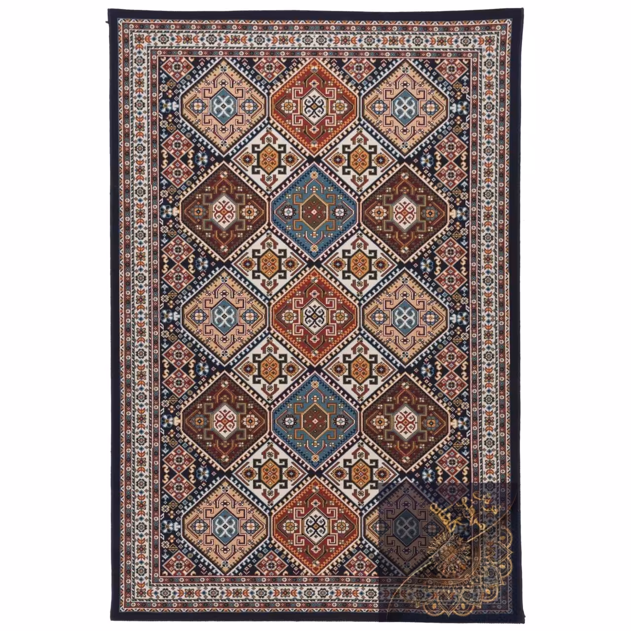 گلیم  ماشینی  مدل مرجان سایز (2در 3 شش متری) 6 رنگ با هزینه ارسال پس کرایه