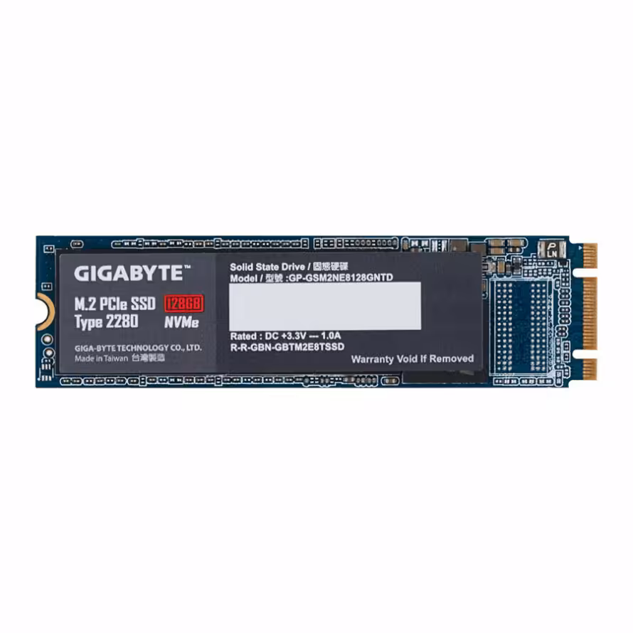 اس اس دی گیگابایت M.2 NVMe 128GB