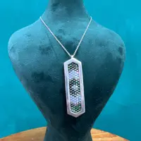 گردنبند نقره و میوکی