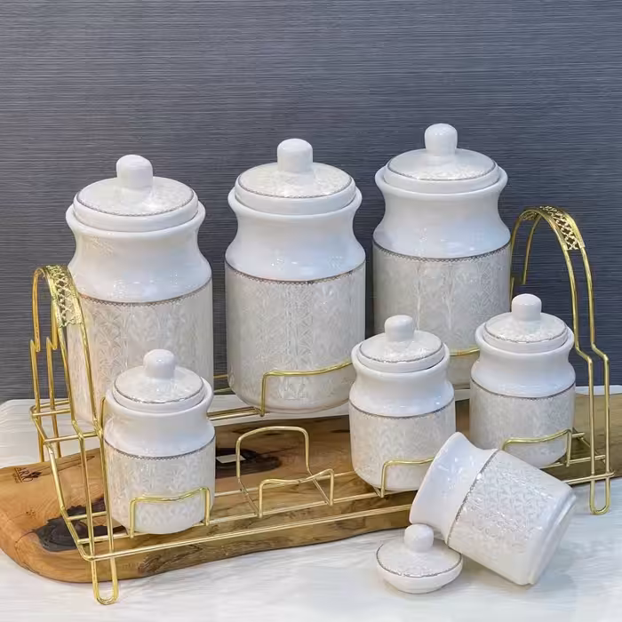 سرویس پاسماوری سرامیکی  7 پارچه نهال