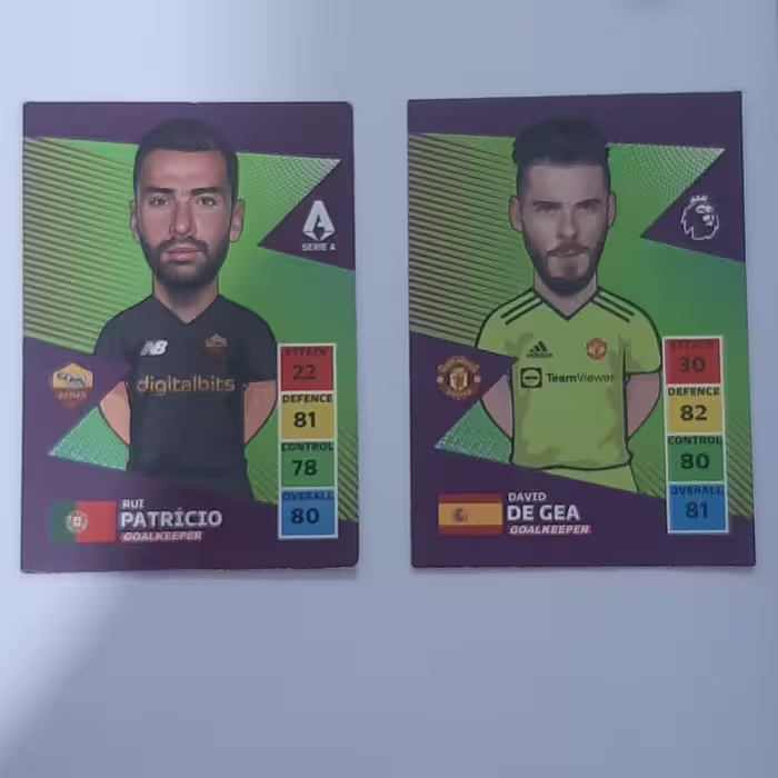 کارت های فوتبالی کمیدی DEGEA و PATRICIO