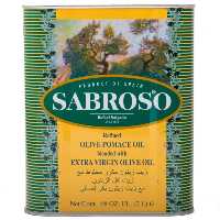روغن زیتون سابروسو SABROSO بدون بو 2 لیتری قوطی 