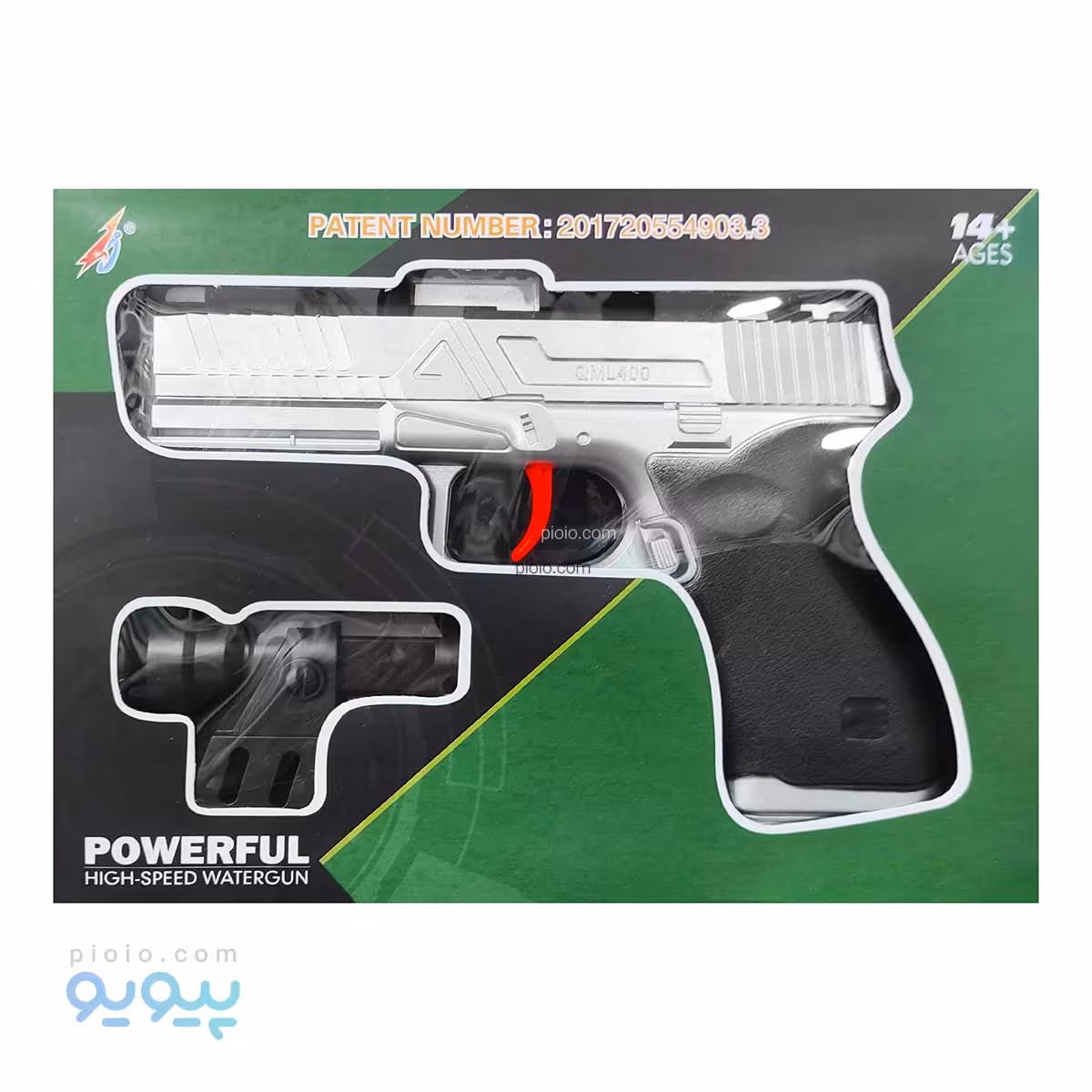 اسباب بازی تفنگ مدل کلت ایتم HIGH-SPEED