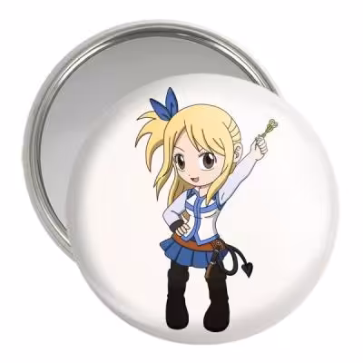 آینه جیبی خندالو مدل لوسی انیمه فری تیل Fairy Tail کد 16512