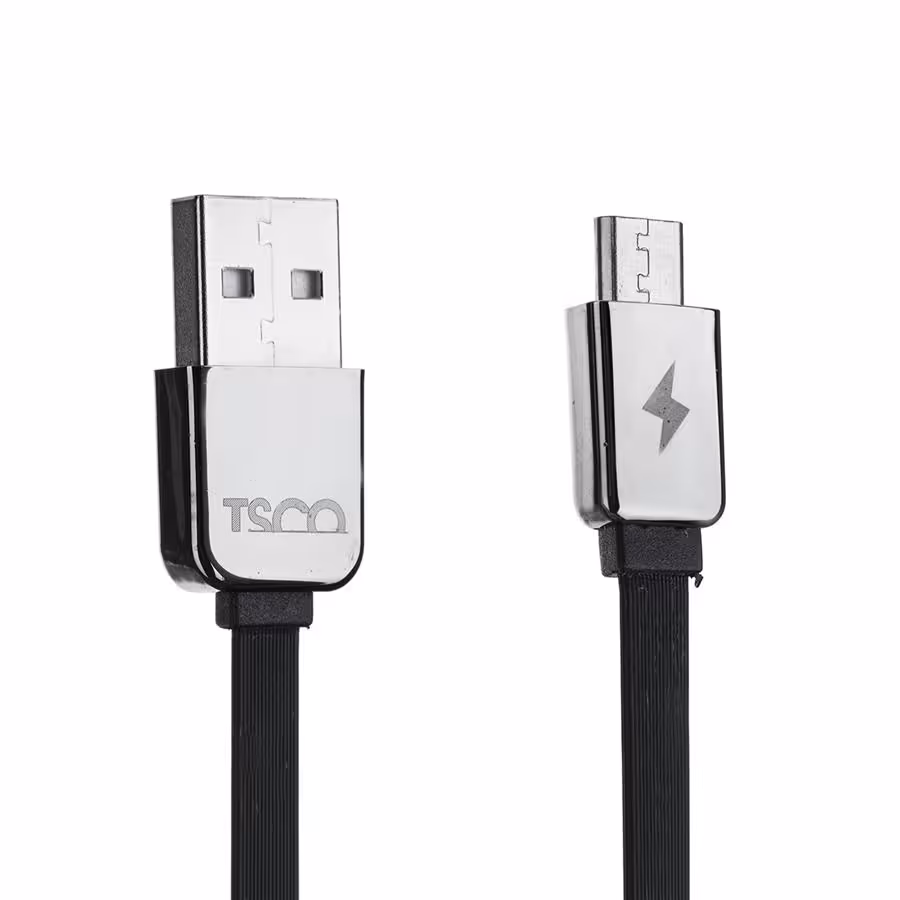 کابل تبدیل USB به microUSB تسکو مدل تی سی 60 ان به طول 1 متر