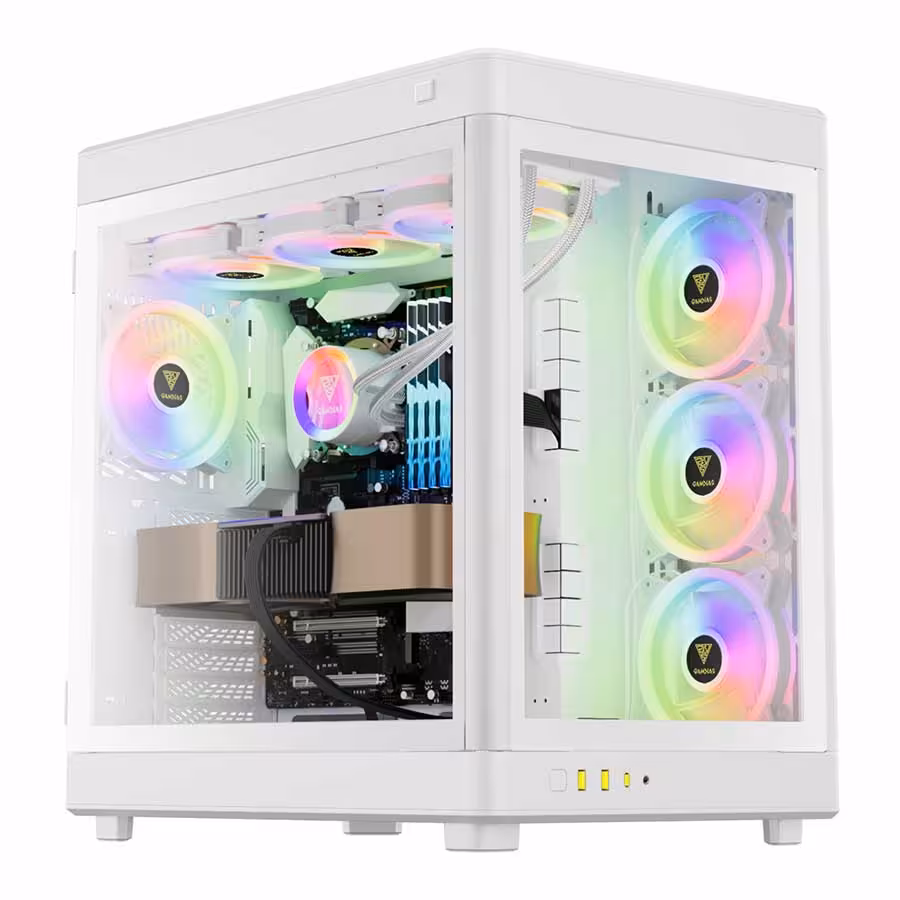 قیمت و خرید کیس کامپیوتر گیم دیاس مدل Neso P1 Pure White | یاس ارتباط