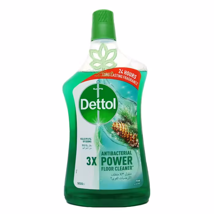 مایع پاک کننده زمین شوی قوی آنتی باکتریال رایحه کاج 900 میل دتول - dettol