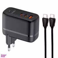 شارژر دیواری الدینیو مدل Q366 به همراه کابل تایپ سی